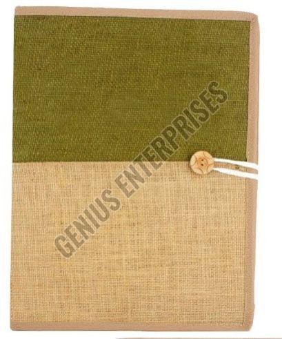 Double Colour Jute File Folder