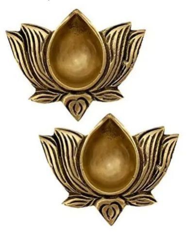 Brass Lotus Diya