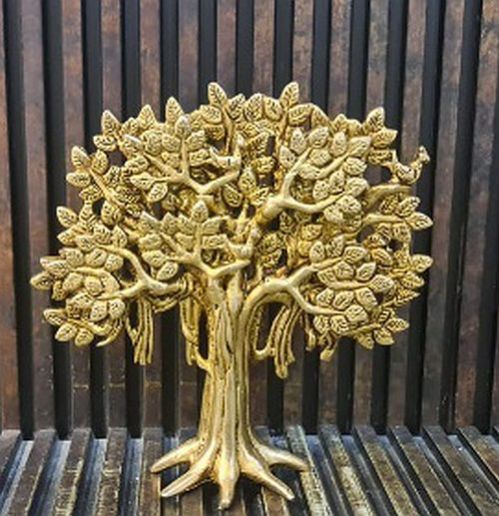 Table Top Decorative Brass Tree Showpiece