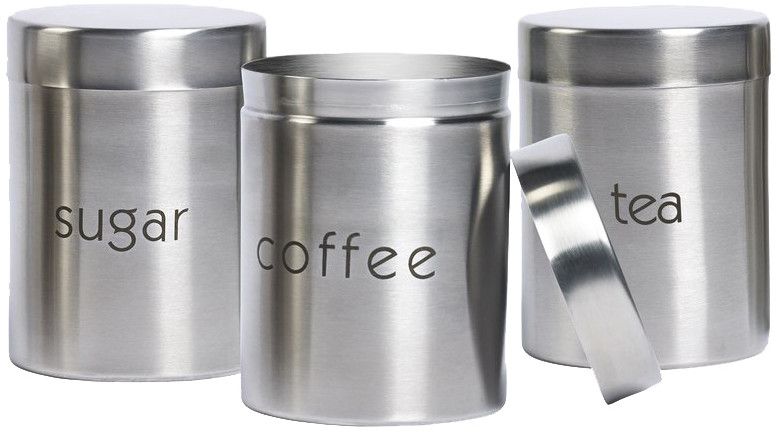Sugar Coffee Tea Canister Set