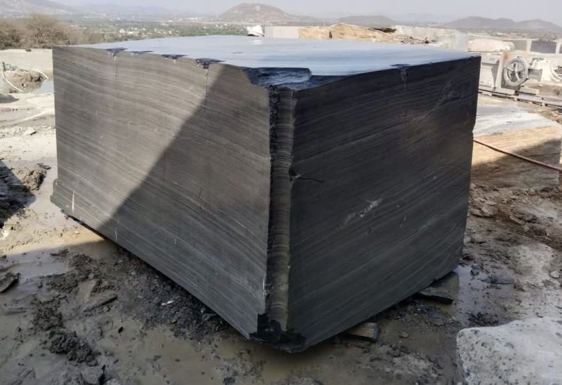 Black Marble Block