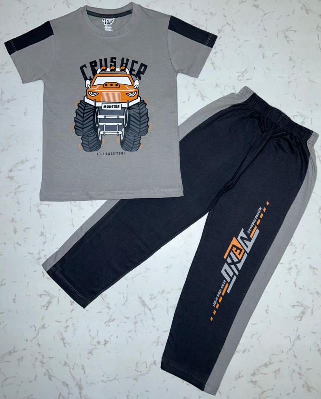 Boys Lower & T Shirt Set