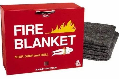 Black Fire Blanket