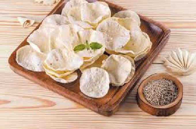 White Rice Papad