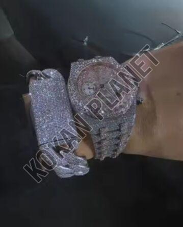 Mens Hot Selling New Arrival Luxury Moissanite Diamond Watch