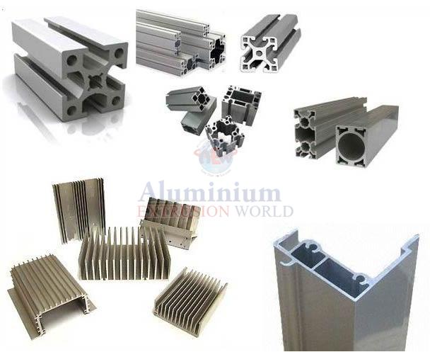 Aluminium Extruded Industrial Profiles
