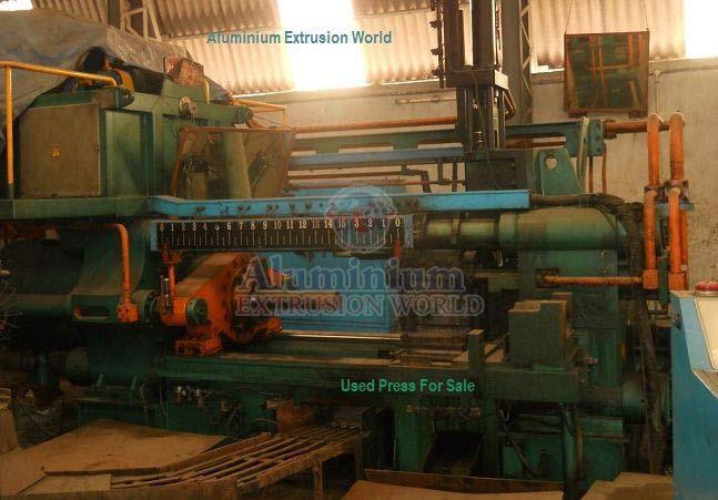 Used Aluminum Extrusion Press