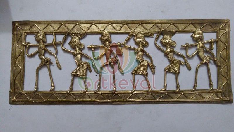 Brass Dhokra Art Wall Hanging