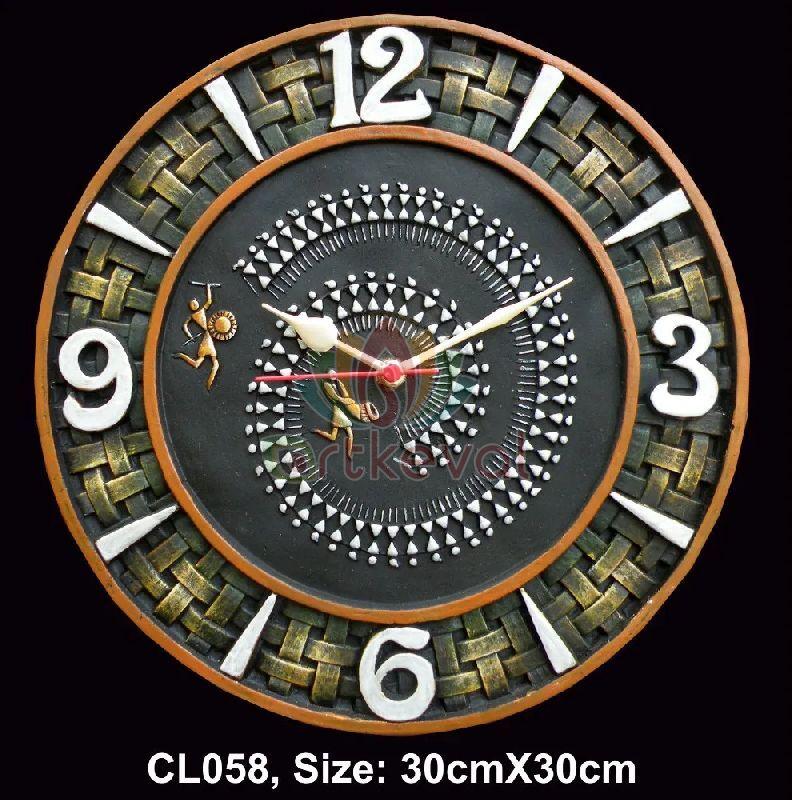 CL058 Terracotta Wall Clock