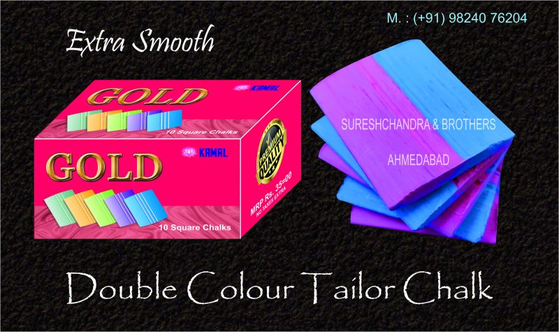 Gold Double Colour Tailor Marking Chalk