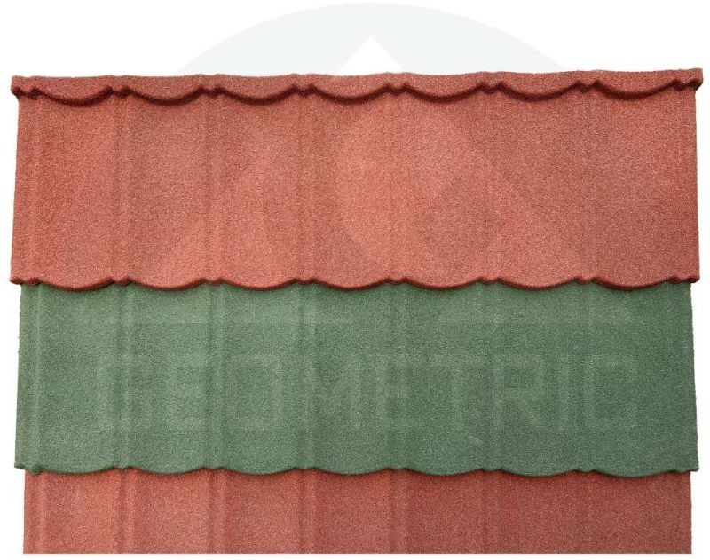 Classic Wave Stone Coated Metal Roof Tiles