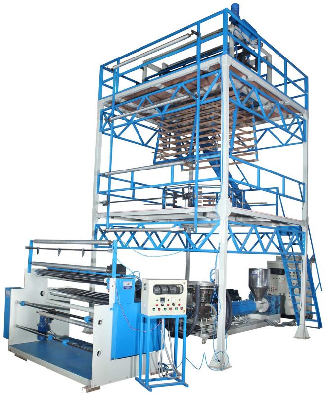 Wide Width Blown Film Extrusion Machine