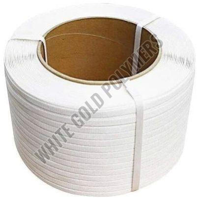 12 mm White Coated PP Box Strapping Roll