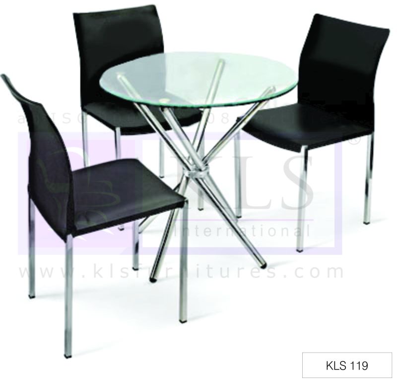 KLS 119 Cafe &  Lounge Chair Table Set