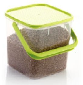 3kg Plastic Square Container