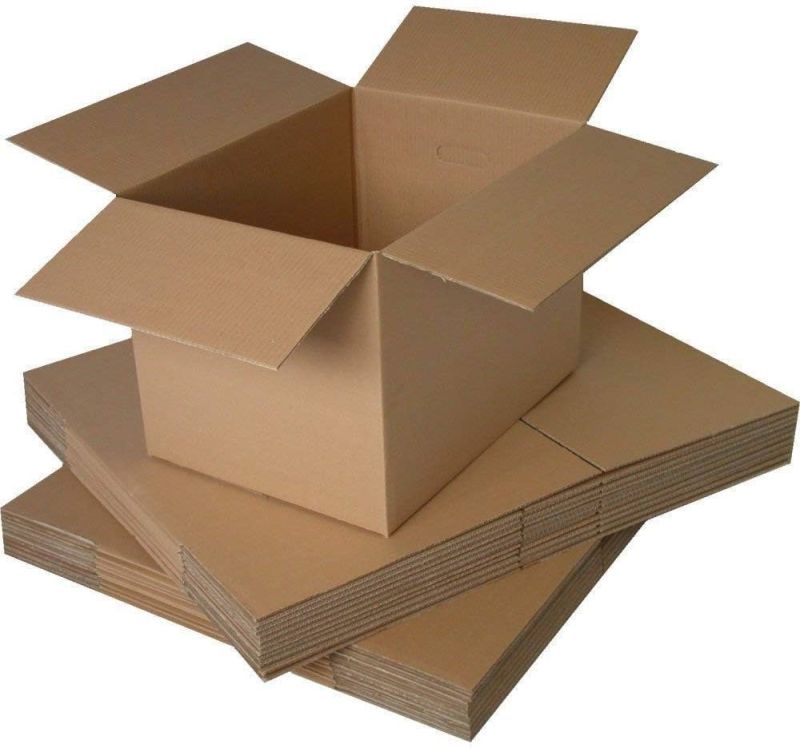 7 Ply 140/100 GSM 40x30x40 Cm Corrugated Box