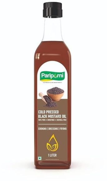 1 Litre Paripurni Cold Pressed Black Mustard Oil