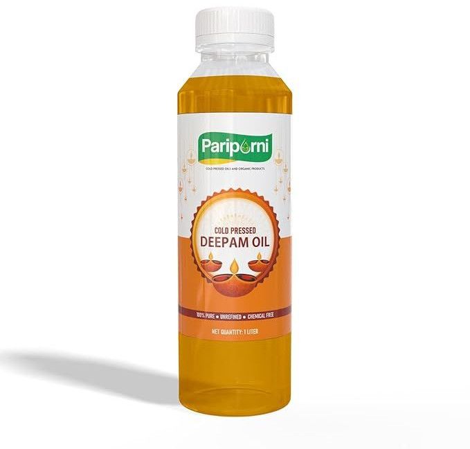 1 Litre Paripurni Cold Pressed Deepam Oil