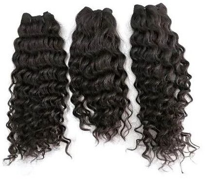 20 Inch Curly Side Patches Hair