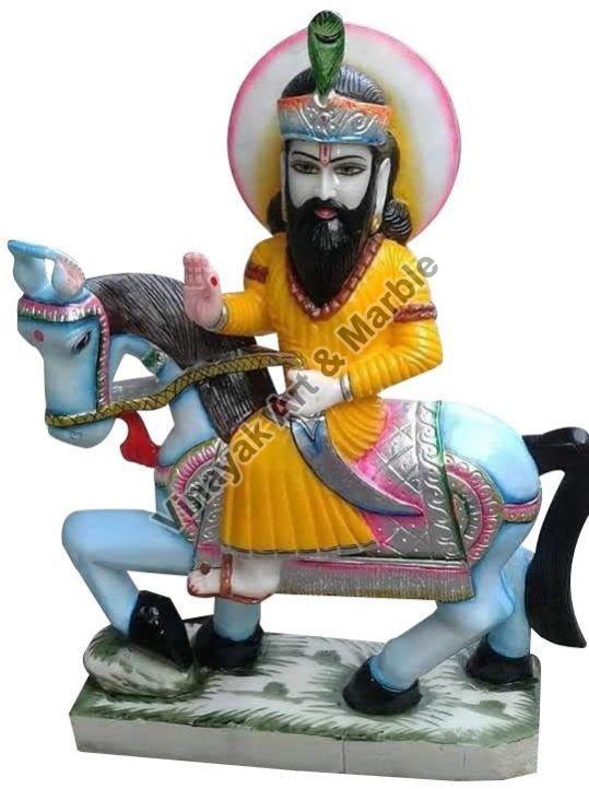 Marble Baba Mohan Ram Statue