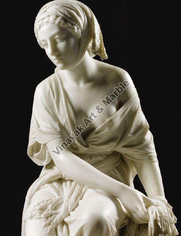 Marble Lady Statue