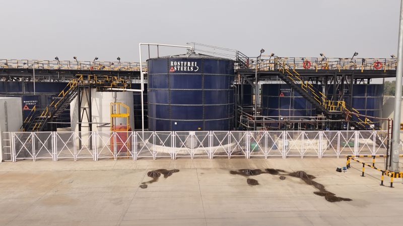 Glass Fused Steel Tank