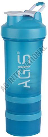 600ml Triple Compartment Protein Shaker Bottle