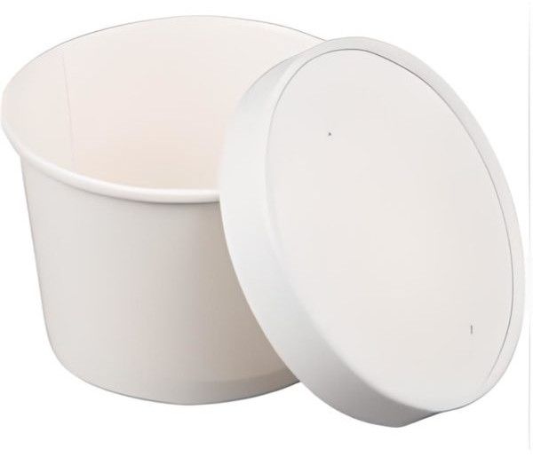200ml White Paper Containers
