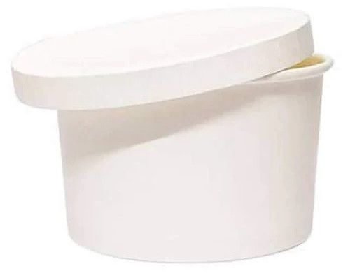 500ml White Paper Containers