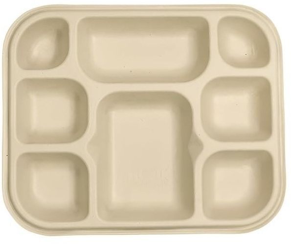 8CP White Meal Tray