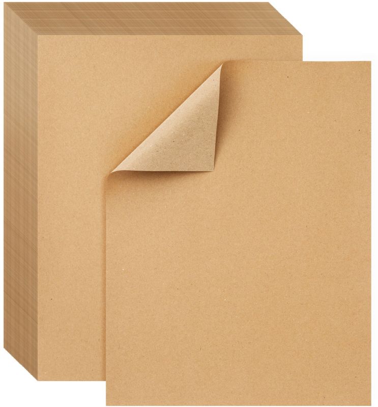 Brown Kraft Paper Sheet