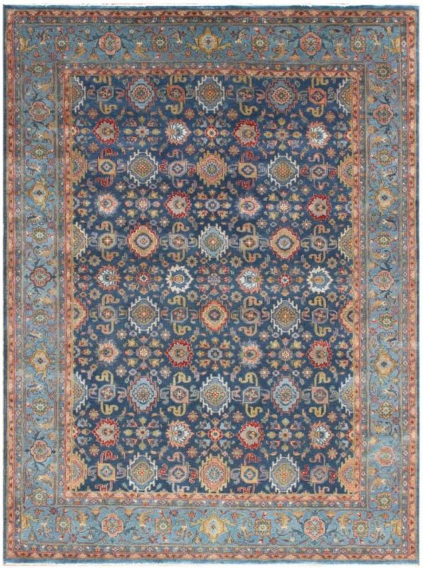 Fancy Antique Heriz Rug