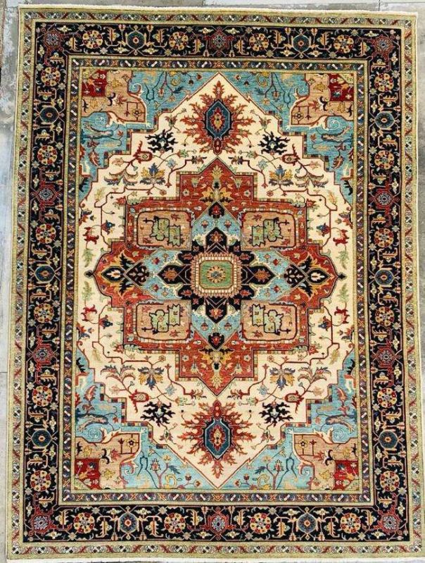 Geometric Hand Knotted Carpet