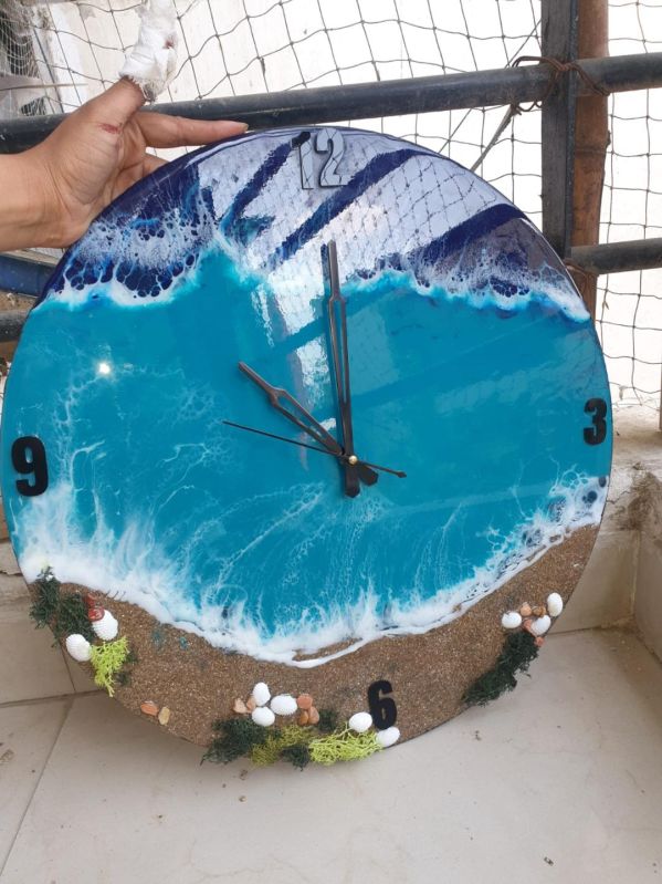 Resin Wall Clock