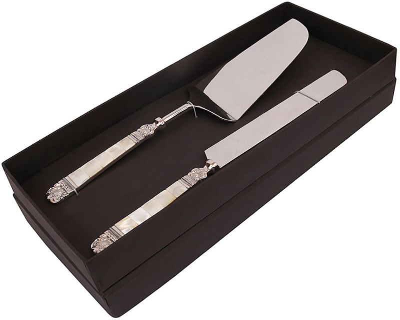 Silver Plated Cake Server Set