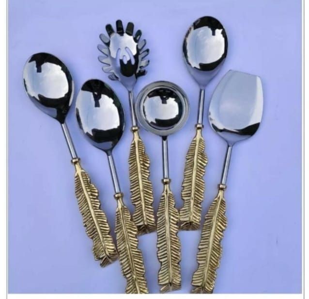 Stainless Steel Classic Gold Plating Spoon