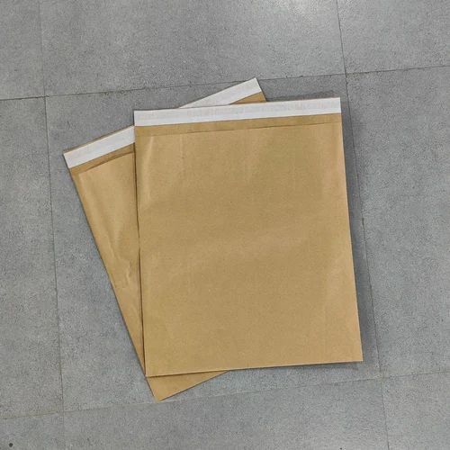 Brown Paper Courier Bag