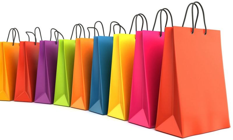 Paper Plain Shopping Bag