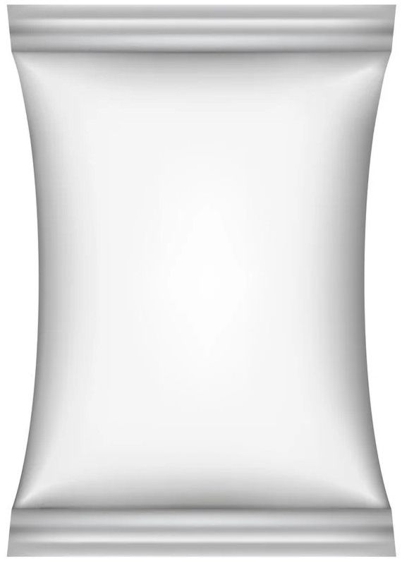 Plain White Packaging Stand Up Pouches