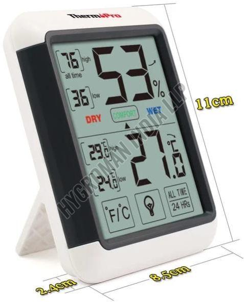 digital humidity indicator