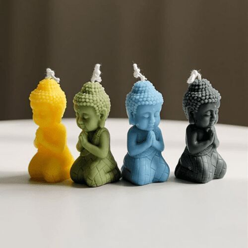 Lord Budha Decorative Candle