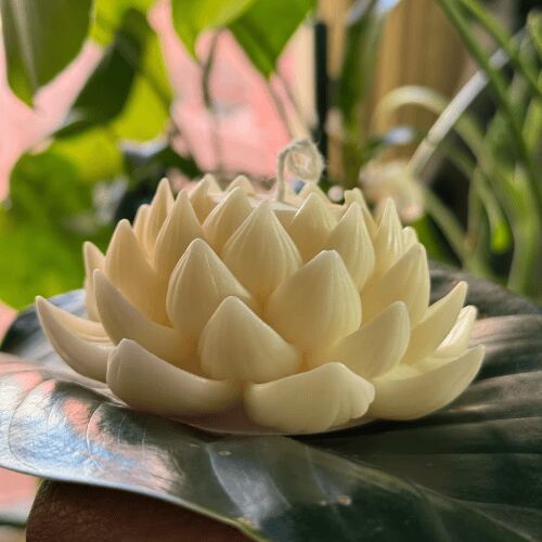 Lotus Decorative Candle