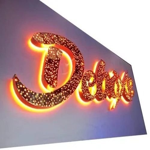 Acrylic LED Signage Board