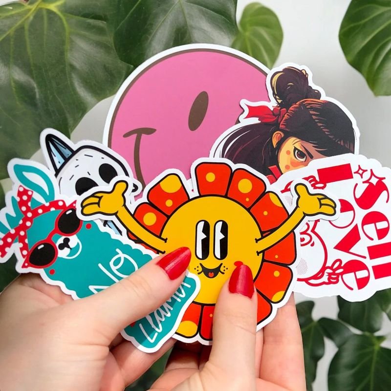 Custom Shaped Stickers