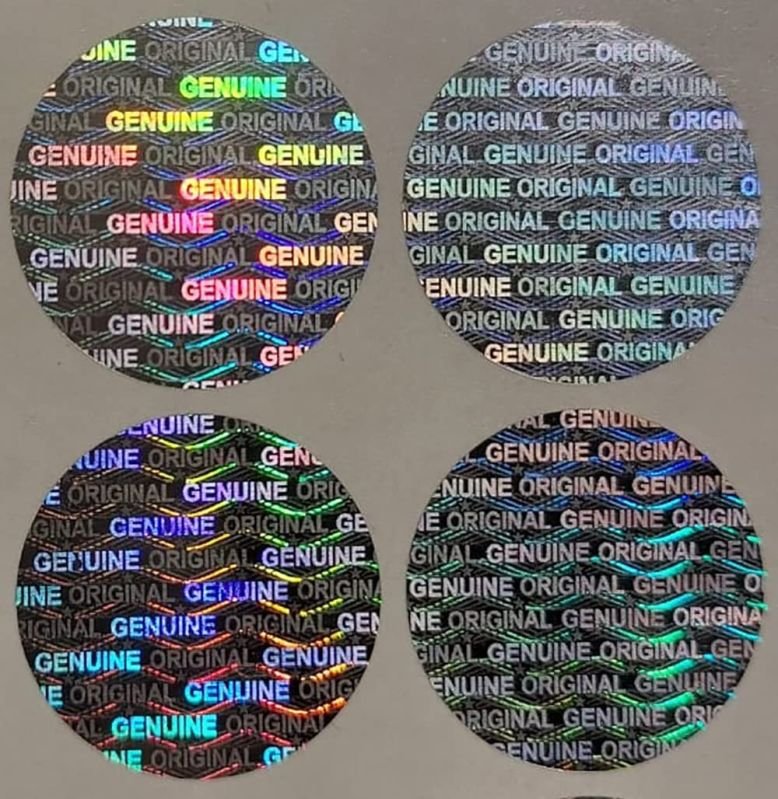 Holographic Stickers
