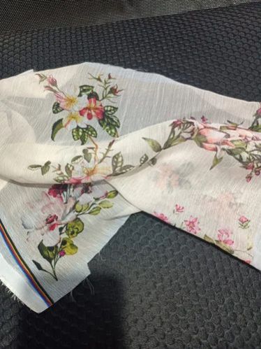 Printed Poly Chiffon Fabric