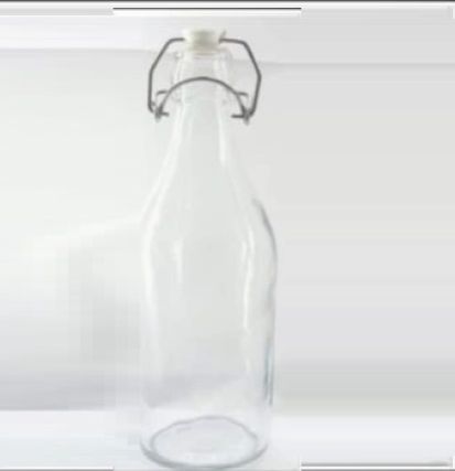 1000 Ml Clump Glass Bottle