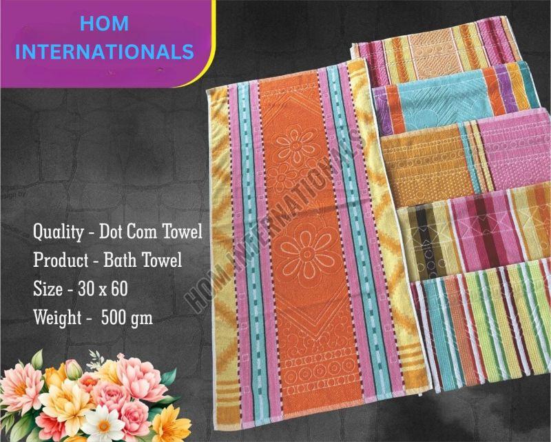 Dot Com Cotton Terry Towels