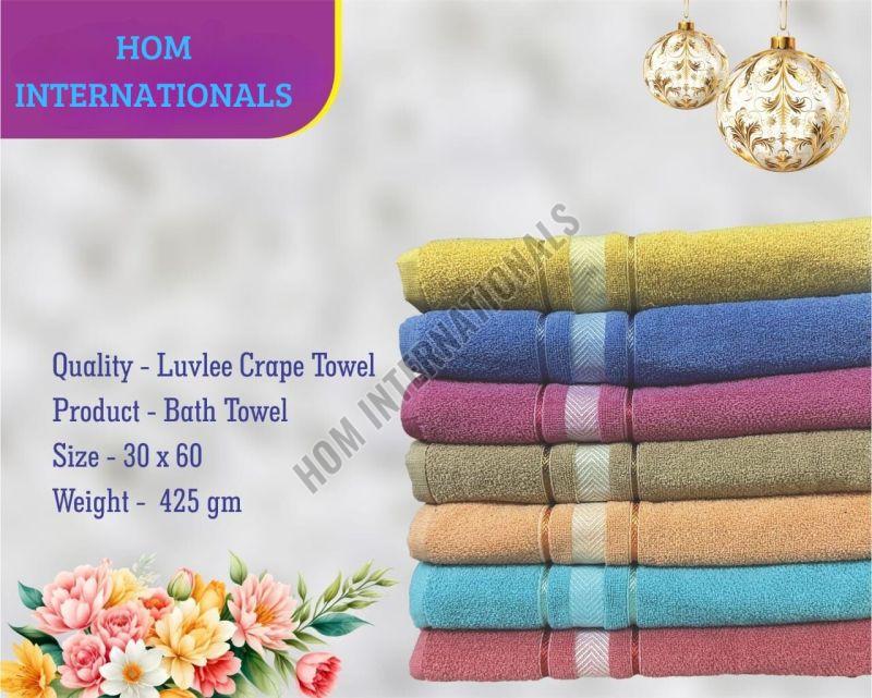 Luvlee Crep Cotton Terry Towel