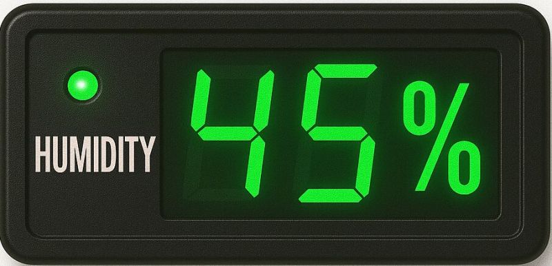 Green Humidity Indicator